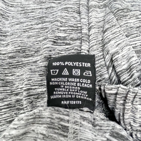 NBA Men’s Gray Space Dye Basketball Trainer Pull On Shorts Logo Size Small - Picture 6 of 6